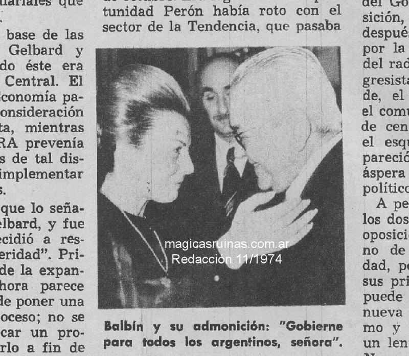 Isabel Perón y Balbín